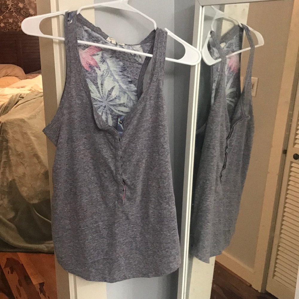 Roxy Aloha / Tropical Print Tank Top